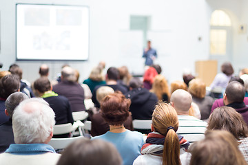 Image showing Audience in the lecture hall.