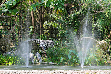 Image showing small fountain