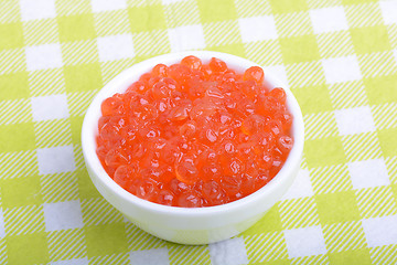 Image showing red caviar