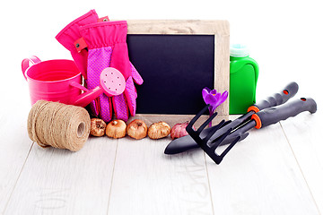 Image showing gardening tools