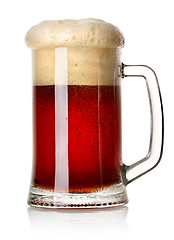 Image showing Mug of red beer