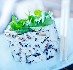 Image showing boiled rice