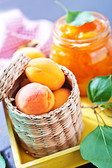 Image showing apricot jam