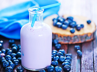 Image showing blueberry drink