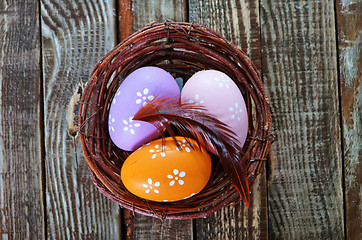 Image showing easter eggs