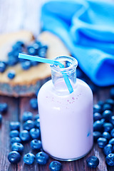 Image showing blueberry drink