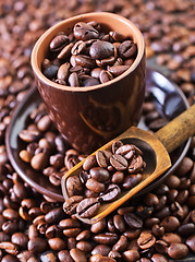 Image showing coffee beans