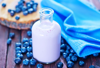 Image showing blueberry drink