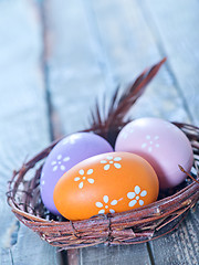 Image showing easter eggs