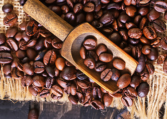 Image showing coffee beans