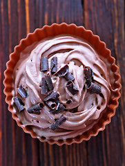 Image showing chocolate cream