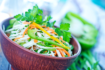 Image showing fresh salad