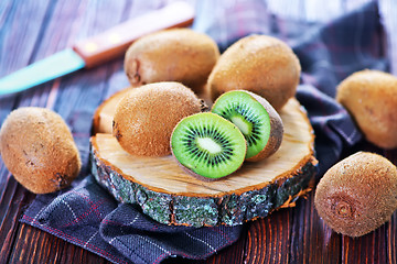 Image showing fresh kiwi