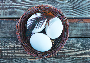 Image showing chicken eggs