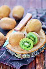 Image showing fresh kiwi