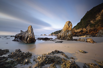 Image showing Glasshouse Rocks