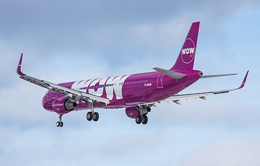 Image showing WOW Air - Airbus A321