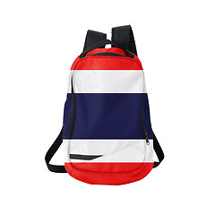 Image showing Thailand flag backpack isolated on white