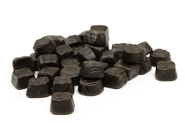 Image showing black Licorice candy