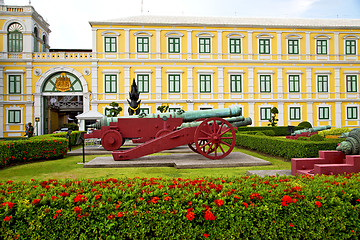 Image showing   cannon bangkok in thailand  flower