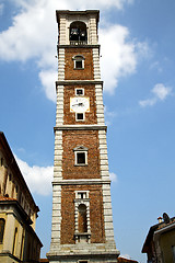 Image showing lonate pozzolo old abstract in  italy     church tower  sunny da