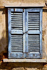 Image showing lonate ceppino varese italy    green  wood  in the white 