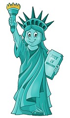 Image showing Statue of Liberty theme image 1