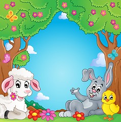 Image showing Spring animals theme image 3