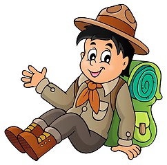 Image showing Scout boy theme image 1