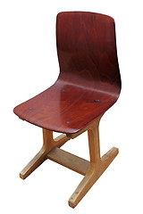 Image showing old small wooden chair