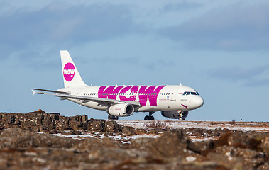 Image showing WOW Air - Airbus A320