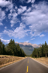 Image showing Canadian Rockies cloudscape