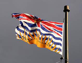 Image showing British Columbia flag