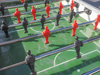 Image showing Table football