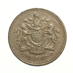 Image showing One Pound coin