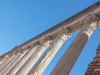 Image showing Colonne di San Lorenzo Milan