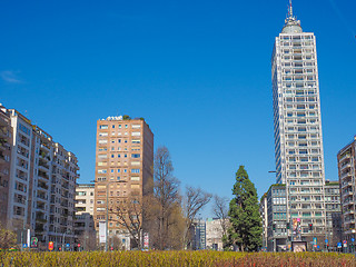 Image showing Piazza Repubblica in Milan