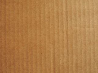 Image showing Brown cardboard background