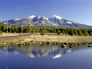 Image showing San Francisko Peaks, Arizona