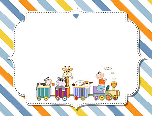 Image showing customizable childish background