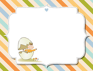 Image showing customizable childish background