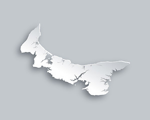 Image showing Map of Prince Edward Island