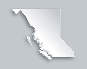 Image showing Map of British Columbia