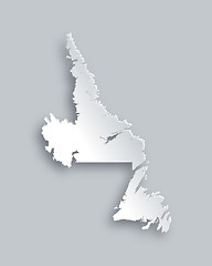 Image showing Map of Newfoundland and Labrador