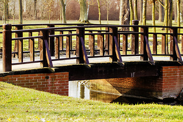 Image showing Bridge in the park