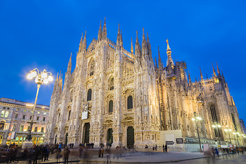 Image showing Milan Cathedral, Duomo di Milano, Italy.