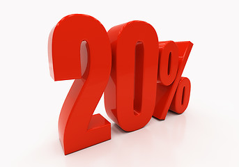 Image showing 3D 20 percent
