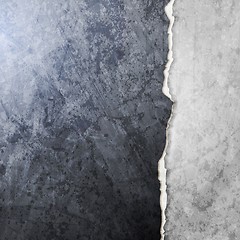 Image showing Abstract vector broken wall design