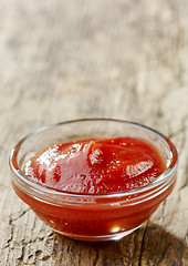 Image showing bowl of tomato sauce