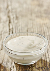 Image showing bowl of dip sauce